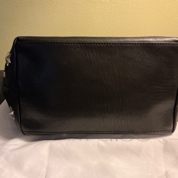 Jimmy Choo Calfskin Sasha Mini Star & Square Studded Tote - Picture 2 of 9